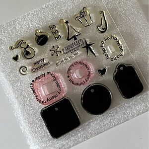 Close to My Heart My Acrylix Ho Ho Ho Stamp Set - Tan